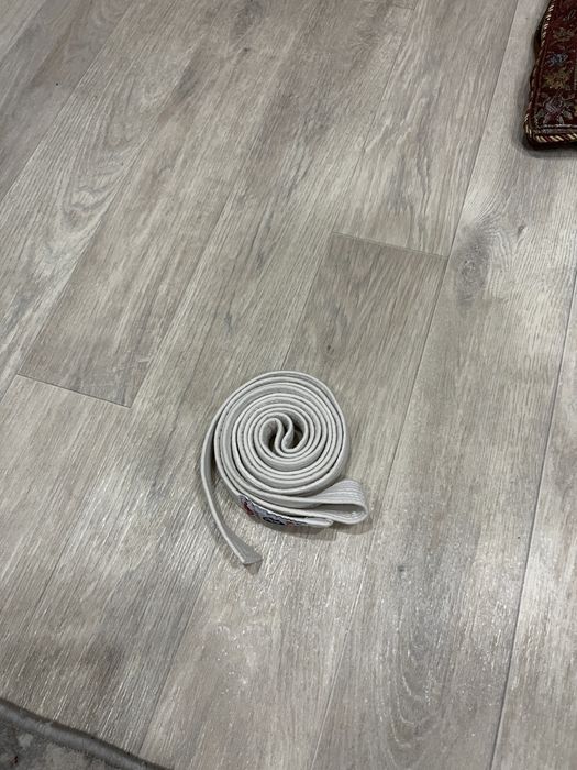 Кимоно для дзюдо, белый пояс в подарок