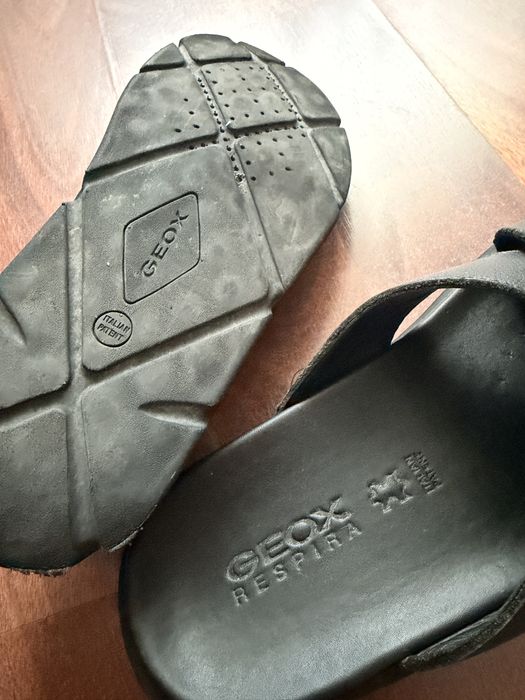 Papuci Geox piele