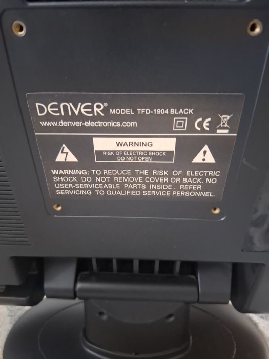 Televizor cu DVD  Denver 19 inch (48 cm )model TFD-1904 Black