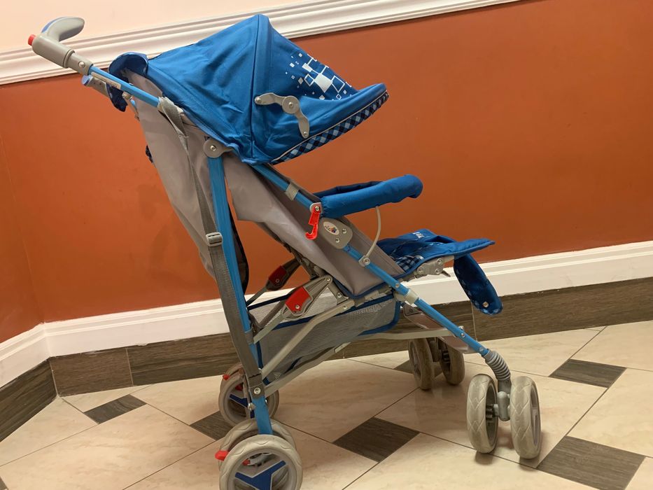 Коляска складная трость