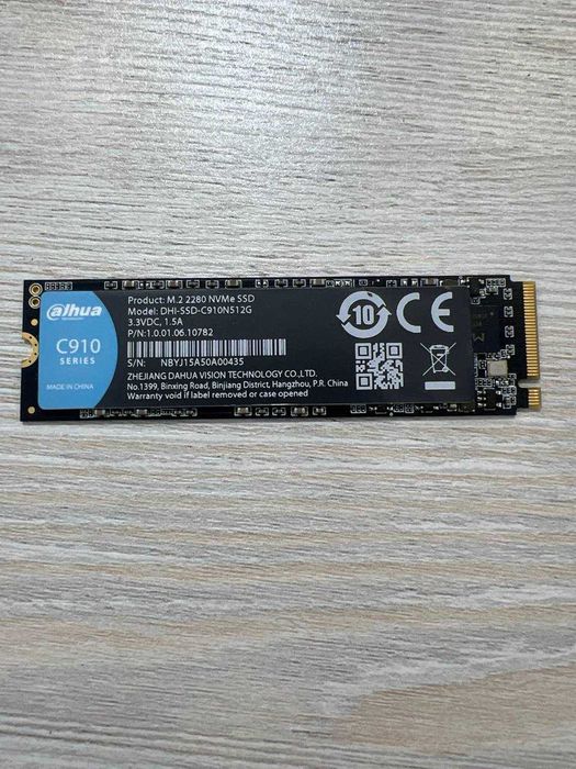 Dahua C910 512GB NVMe M.2 SSD