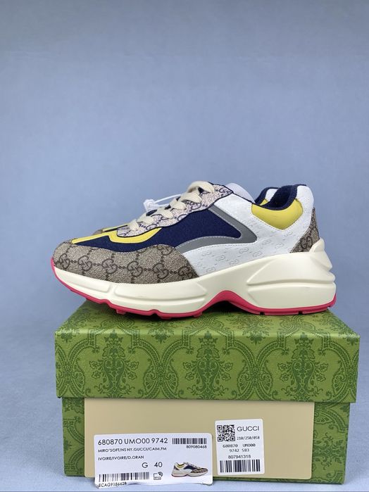 Adidasi gucci Rhyton GG 35-46 Video confirmare