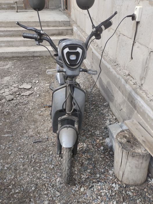 Электромопед на ходу