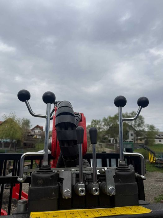 Remorca forestiera de 6 tone