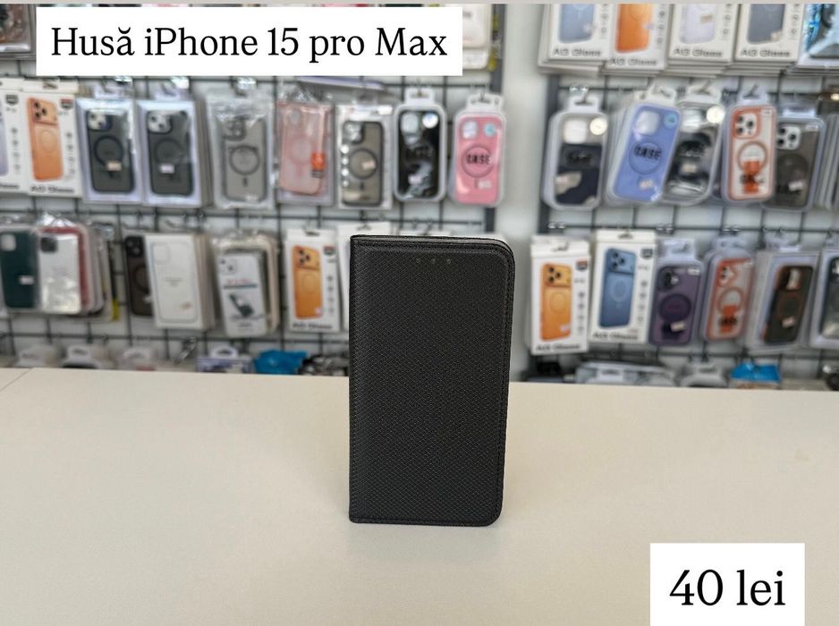 Husa tip carte 15 pro max