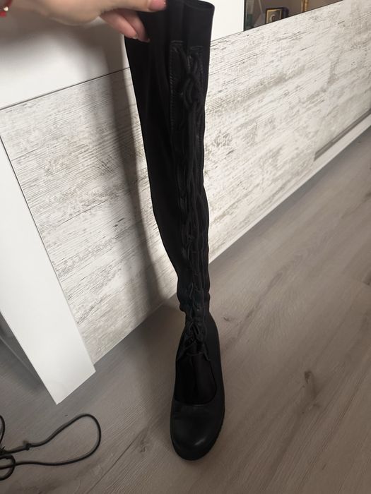 Ботуши кецове естествена кожа fetish