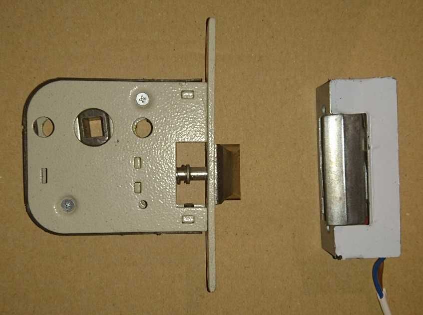 Електромагнитна брава Дроп-болт или Насрещник + брава