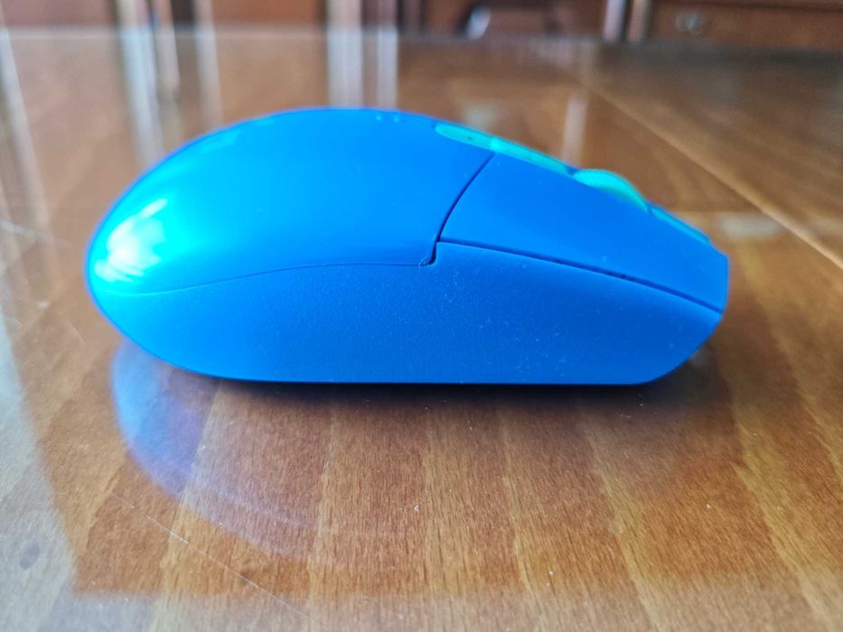 Безжична геймърска мишка Logitech g305 синя