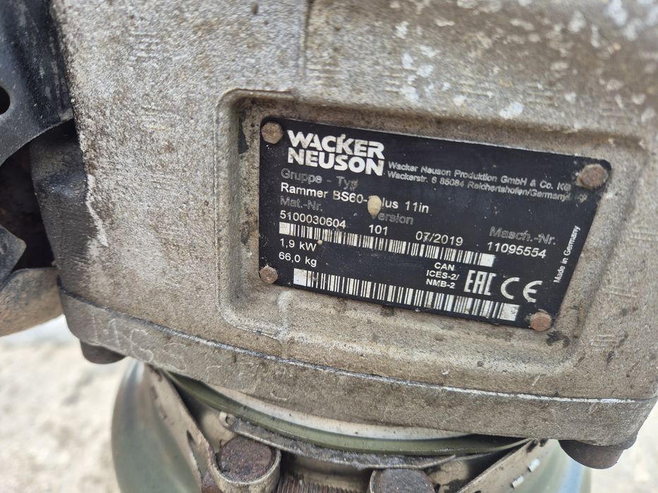 Mai compactor wacker neuson bs60-2