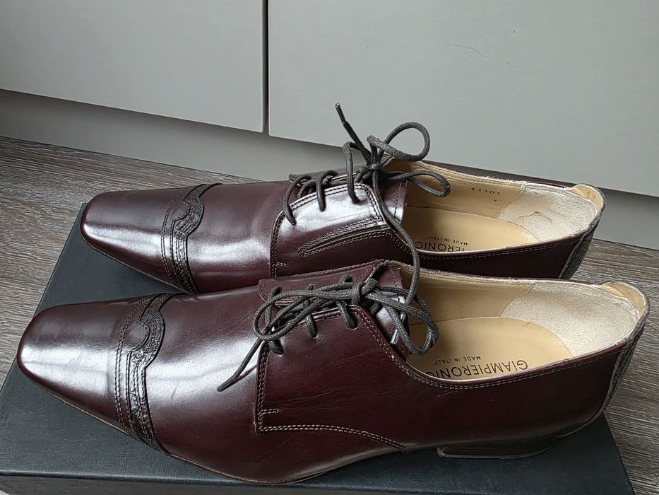 Итальянские кожаные туфли