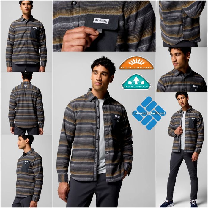 Columbia Весенний ПИДЖАК Рубашка Премиум класса из США
