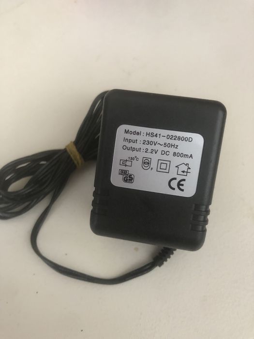 Adaptor 2.2v. Transformator 2.2v. Ac Dc 2,2v