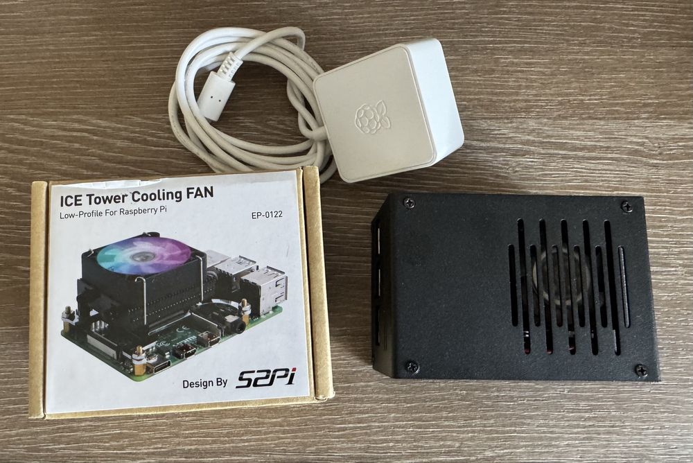 Raspberry Pi 4B 4GB RAM – Kit Complet Premium (ICE Tower, Carcasă Metal, Alimentator Original)