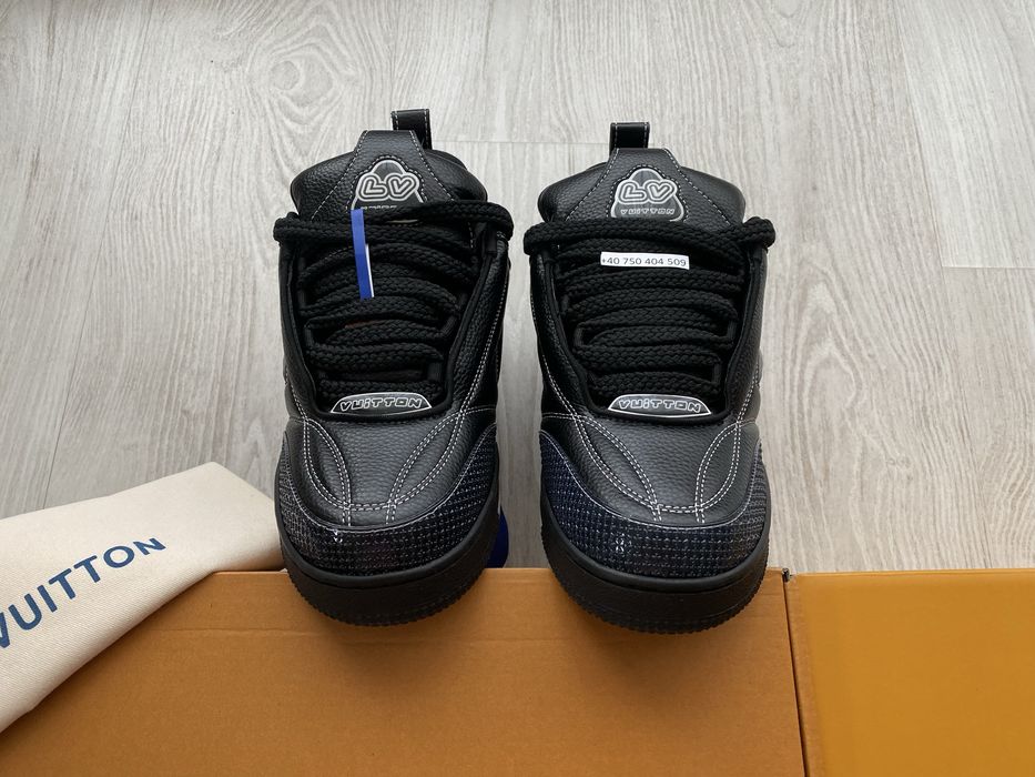 Louis Vuitton Skate Sneaker Black 40