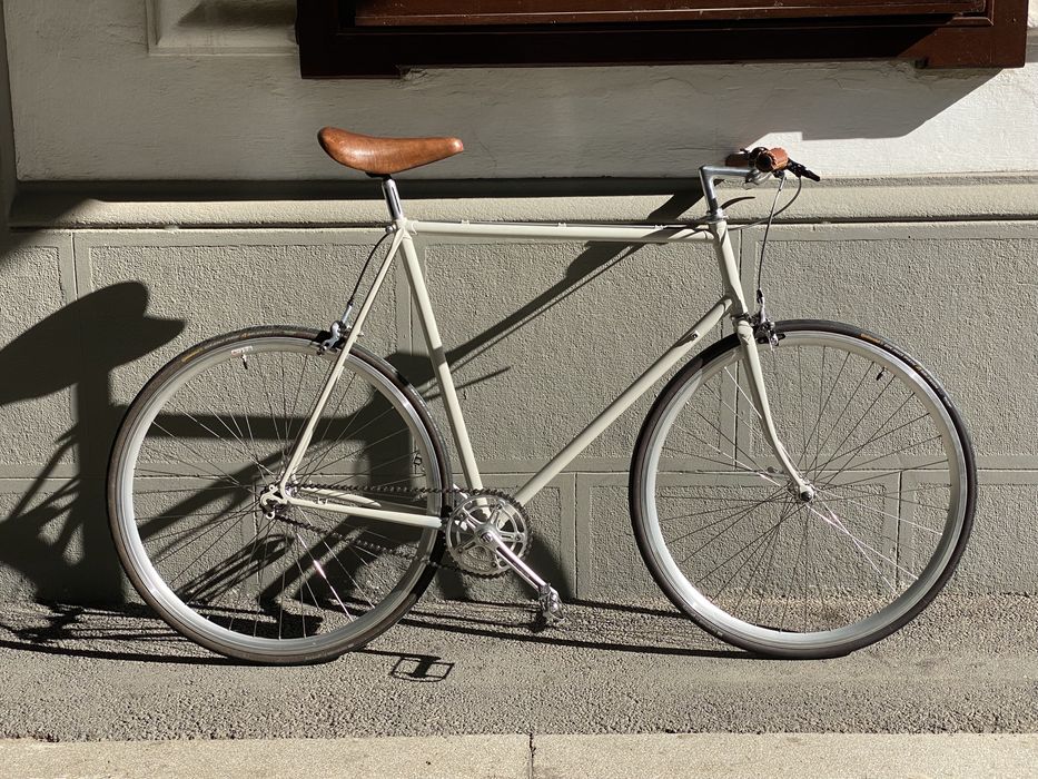 Bicicleta single speed cursiera otel Patria city bike