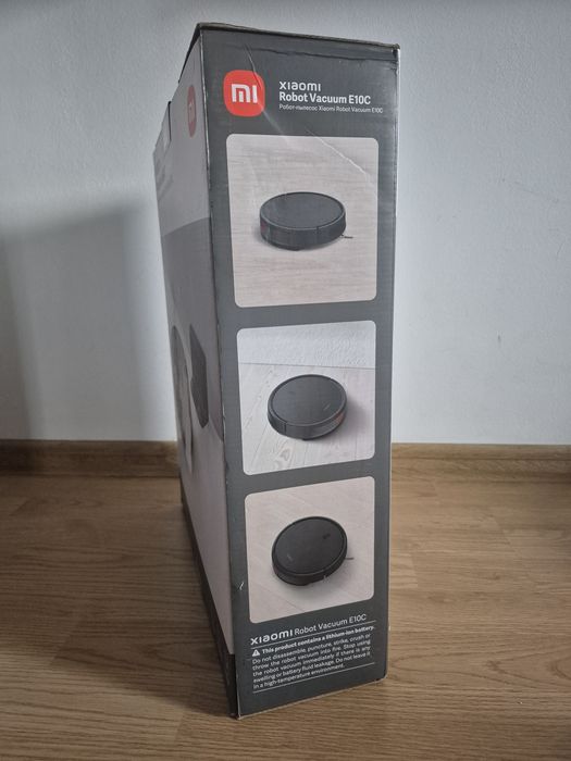 Aspirator robot Xiaomi Mi Robot Vacuum E10C, 3500 Pa, mopare, negru, 80x325x325mm nou sigilat