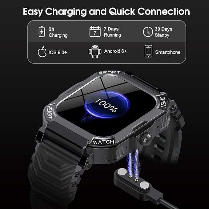 SmartWatch Xinwld Bluetooth Difuzor Microfon Apeluri Android IOS Nou