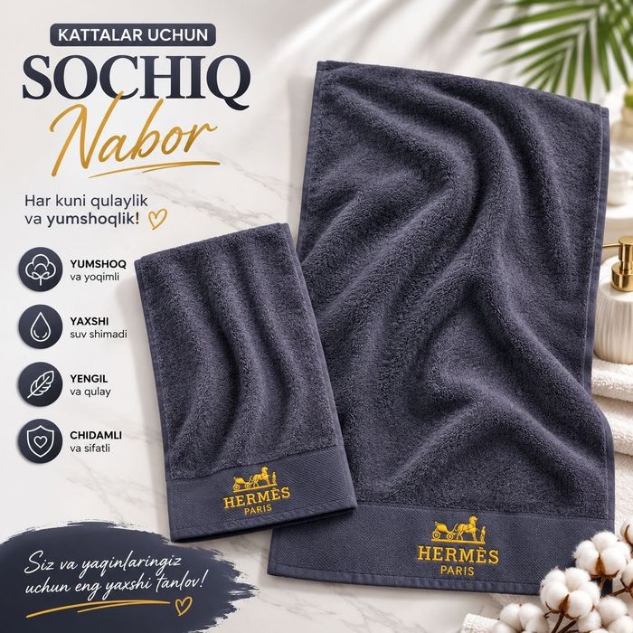 Sochiqlar hermes orginal xitoy 1chi qo'l