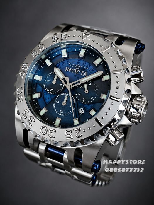 INVICTA Raptor Silver 50 mm, Инвикта нов мъжки часовник