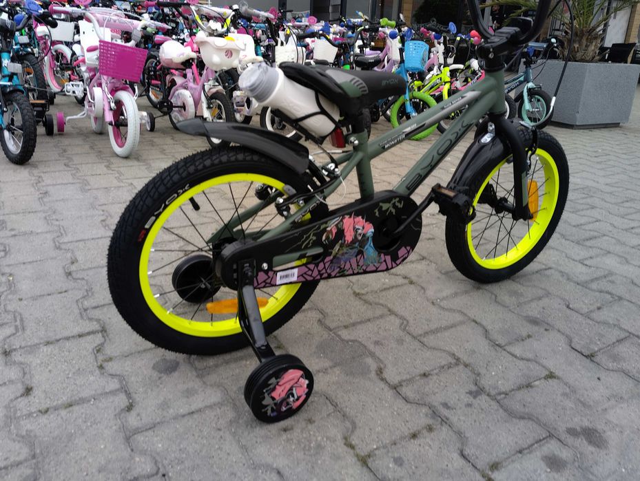 X Детски велосипед 16" MONSTER зелен