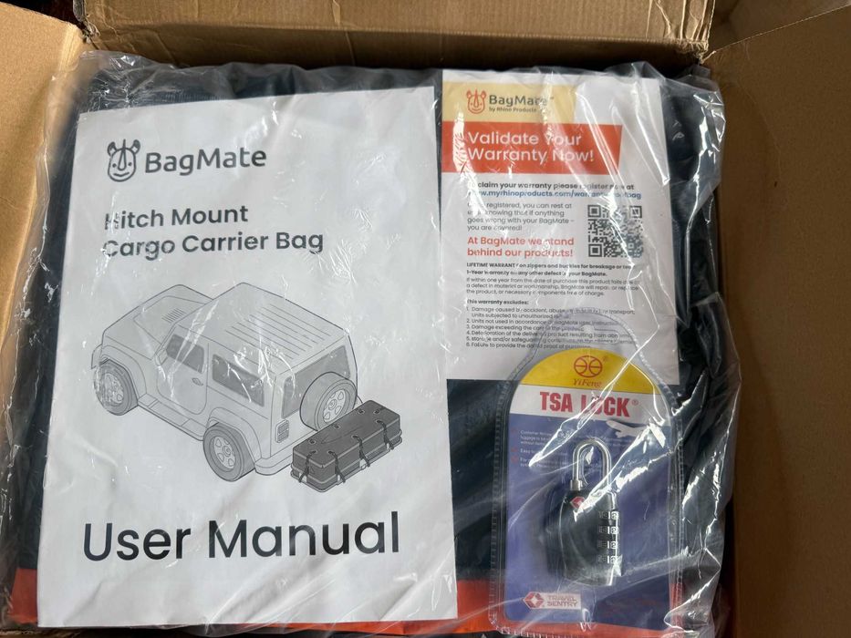 BagMate Непромокаем мек багажен сак за автомобилен багажник(на покрив или на теглич)
