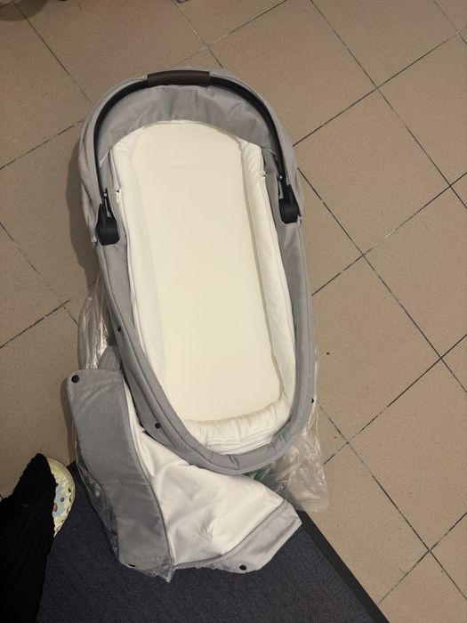 Landou Cybex Balios S lux, lava grey si scoica Cloud T