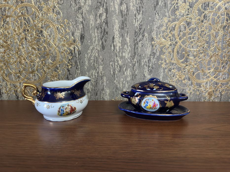 Сахарница и молочник Мадонна