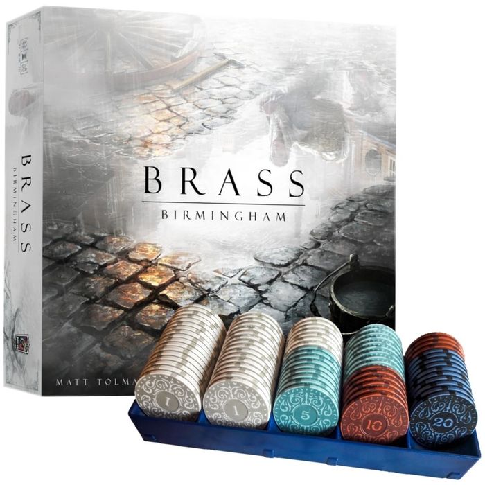 Brass: Birmingham – Kickstarter Deluxe Edition (2018) + Iron Clays + F