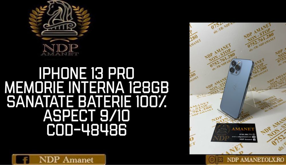 NDP Amanet Braila Iphone 13 Pro(48486)