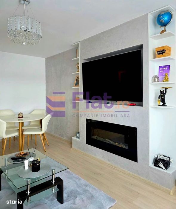 Apartament cu 2 camere de vânzare - 53 mp, complet mobilat și utilat
