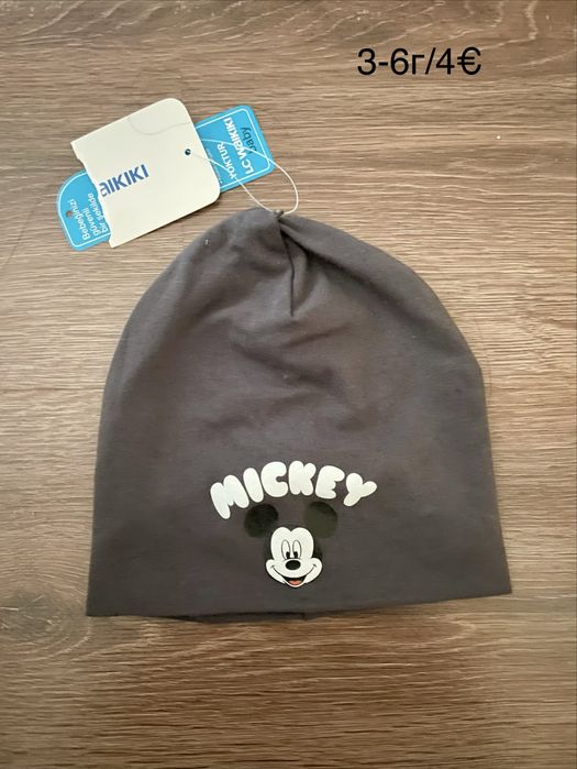 Нови шапки  Мики/Мини маус, мечо пух спайди за момче и момиче