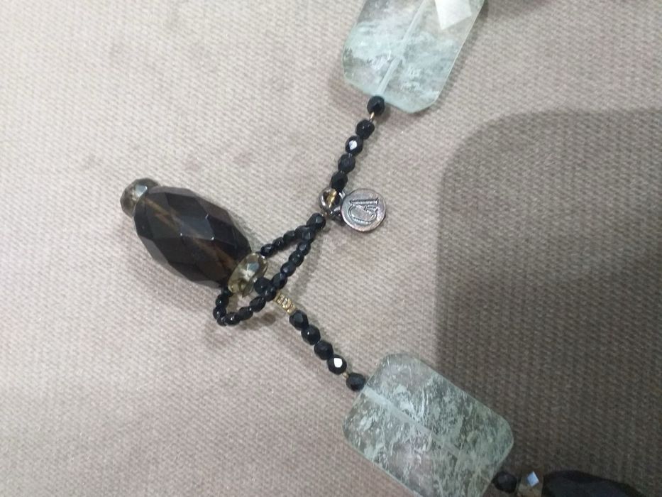 Колье и бусы винтаж Чехия