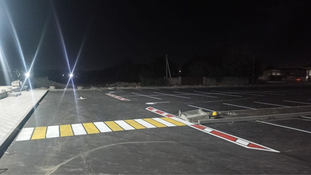 Дорожная разметка любой сложности