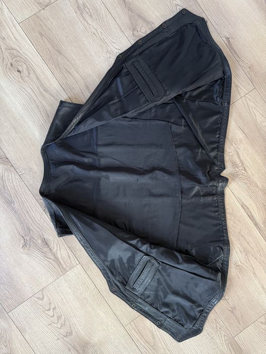 Vesta Piele Naturala VITTORIO Negru Barbati | Marime XL