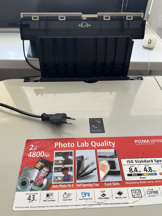 Принтер canon mp490