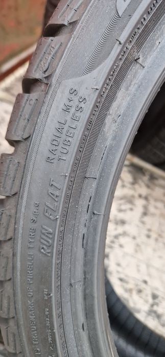 Set 4 Anvelope noi 0 km Pirelli 205 40 R18 M+S . Run-flat
