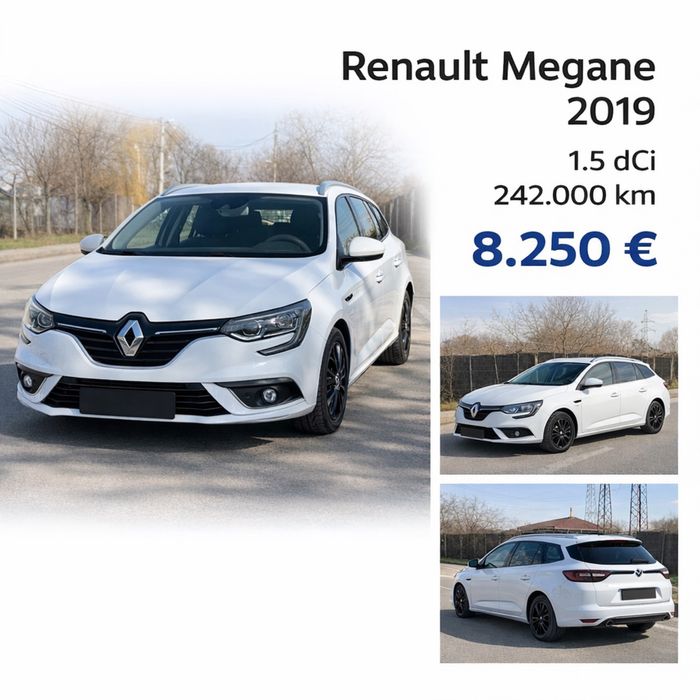 Renault megane 4 euro 6~1.5 dci~manual