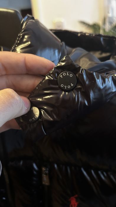 Geaca lucioasa Ralph Polo