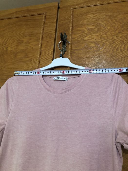 Tricou roz pudrat
