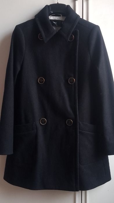 Дамско  черно палто