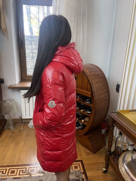 Утепленный пуховик Франция плащ дождевик Moncler