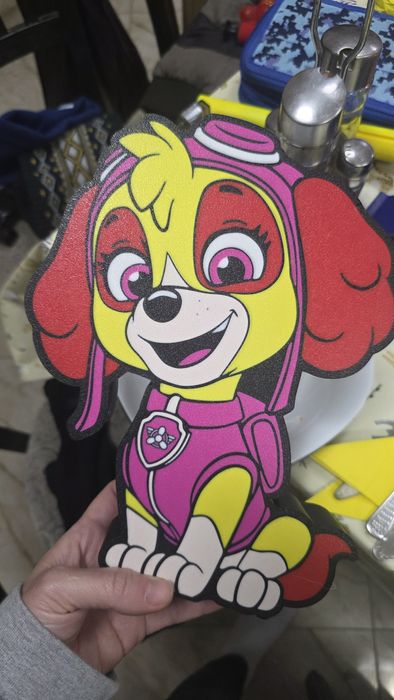 Лампа с мотив, 3Д изработка