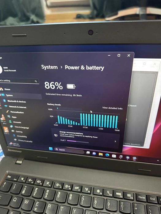laptop lenovo thinkpad L450, baterie dubla, ssd 128 gb, i5 , 8 gb