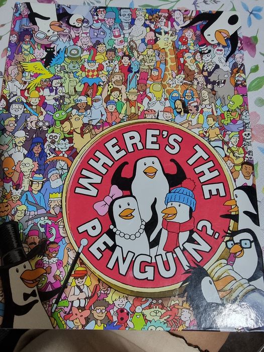Carte interactivă „Where's the Penguin?” – Ediție cartonată