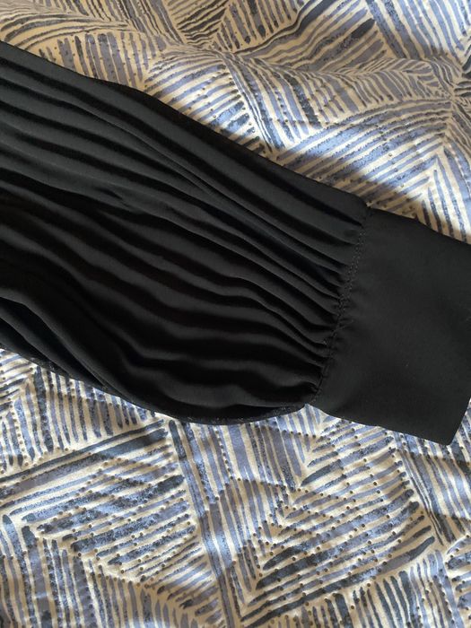 Rochita Zara din voal culoare negru.