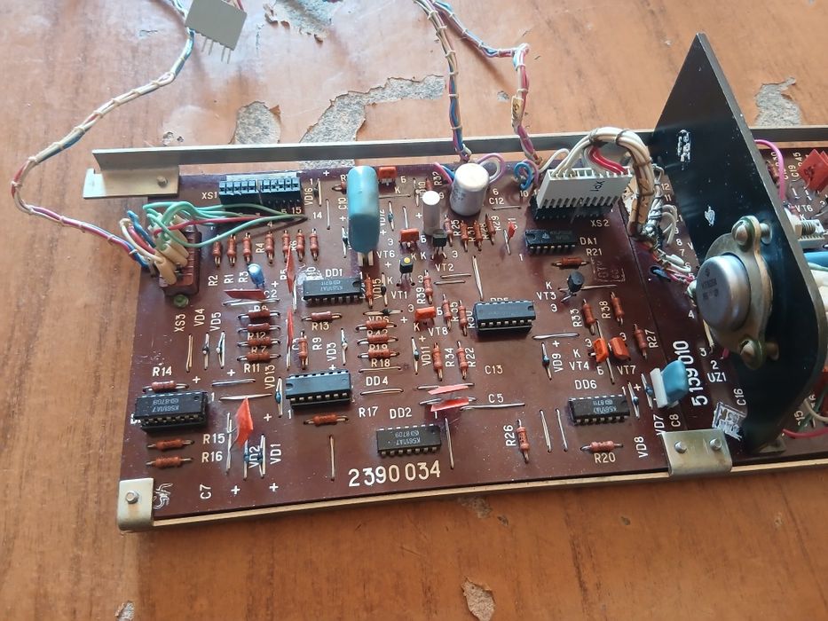 Placa comanda magnetofon rostov 105