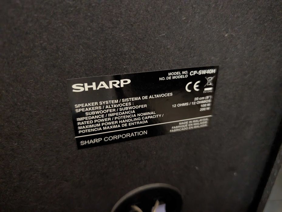 4 Колони и субуфер от домашно кино