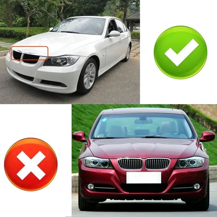 Двойни Черни Бъбреци за BMW E90 бъбреци Е90 Е91 bmw e90