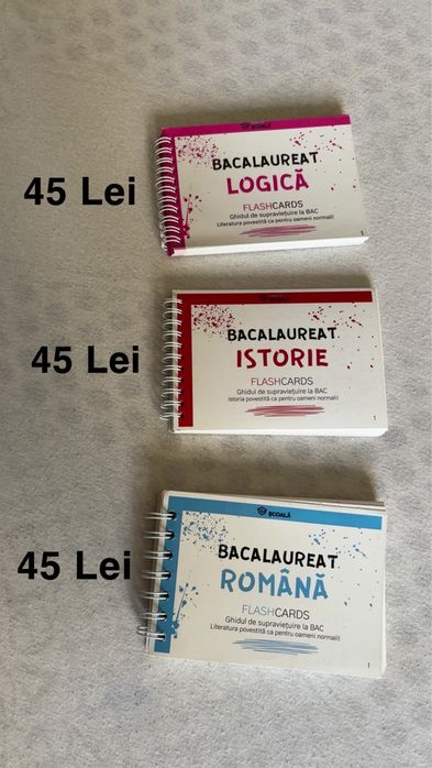 Carti si manuale pentru Bacalaureat! Tot ce ai nevoie pentru a invata si a trece cu succes de examen.