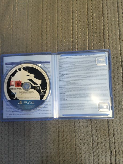 Диск mortal kombat на ps 4